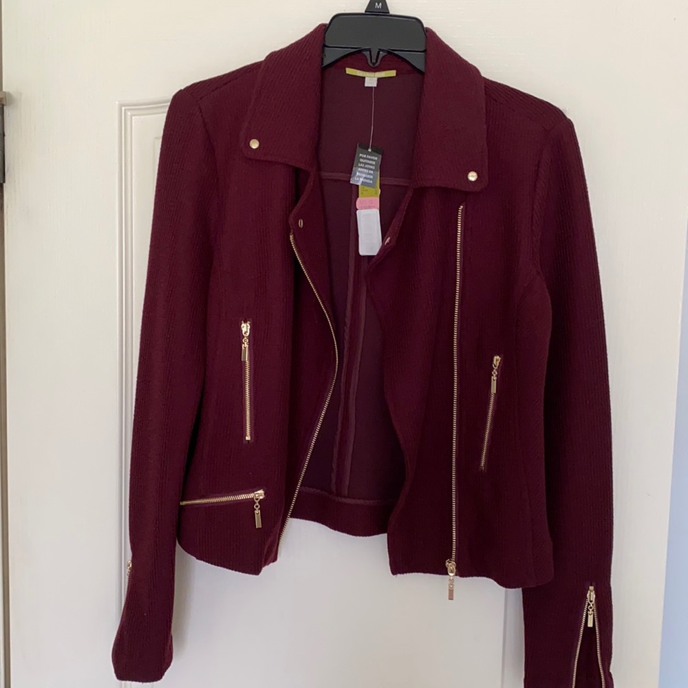 Gianni Bini delfina knit jacket medium